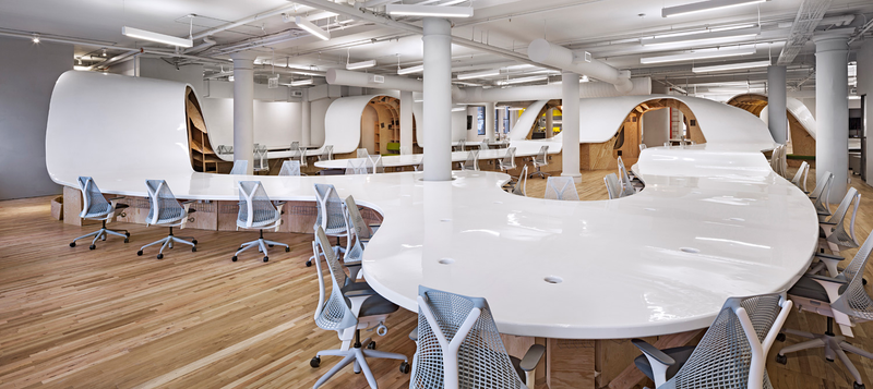 Illustration for article titled Inside the 13 Coolest Offices of the Year